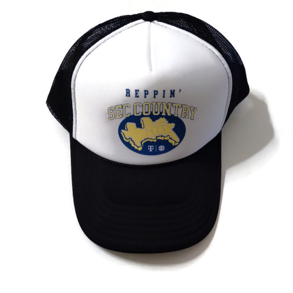 Reppin' SEC Country SEC Athletic Conference Snapback Trucker Cap NWOT